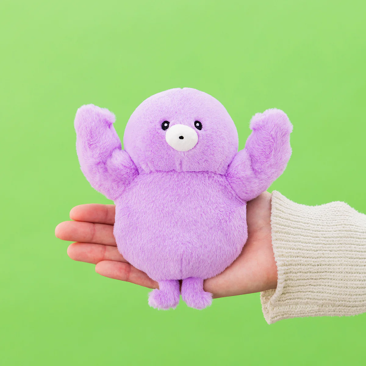 ナガノキャラクターズ 強いなかまのふわふわくったりぬいぐるみ(ナグリビト) - Image 3
