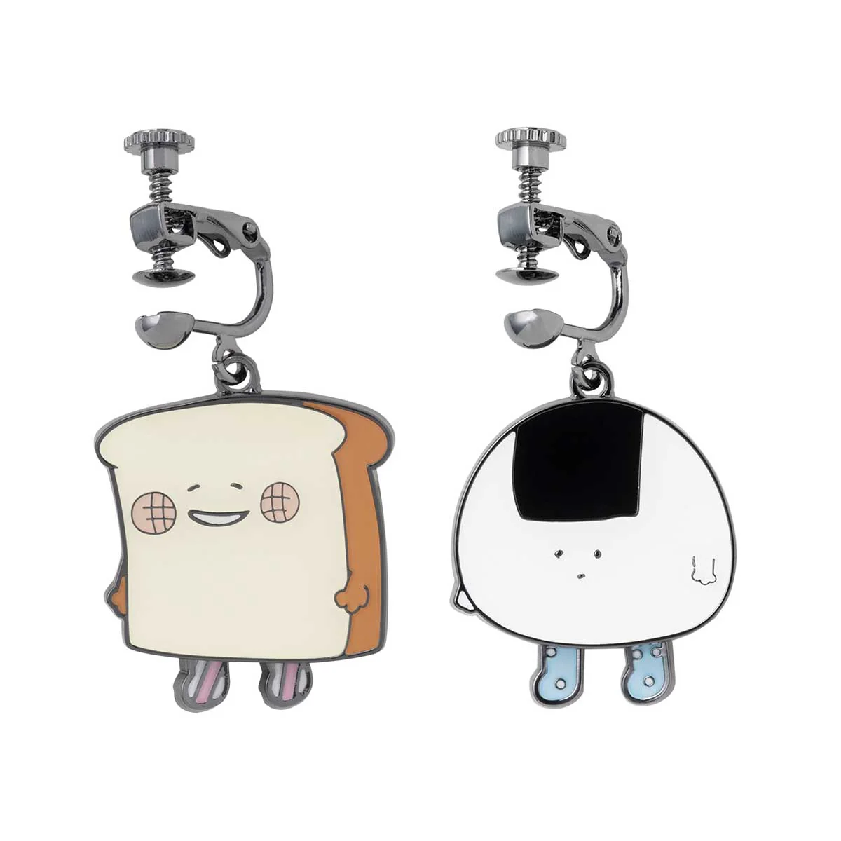 ナガノキャラクターズ ゆらゆらイヤリング（パンとおにぎり） - Image 5