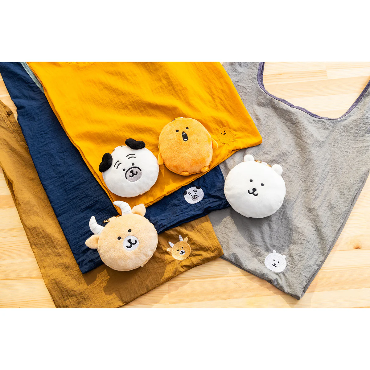 ナガノキャラクターズ エコバッグ入りマスコット(パグ) - Image 4