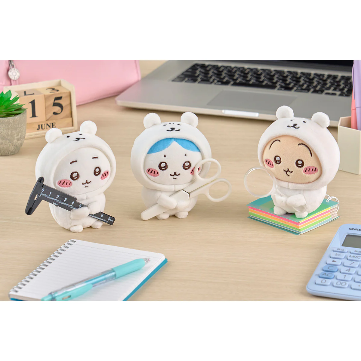 ナガノマーケット 持ちますマスコット（ナガノのくまを被ったうさぎ） - Image 3