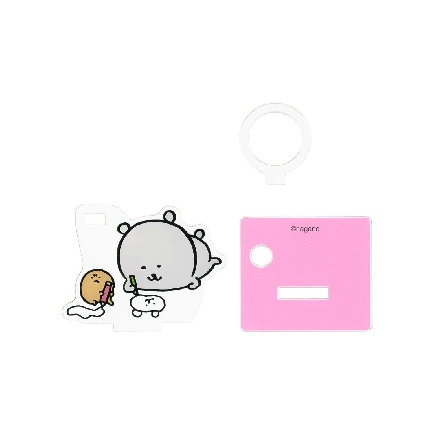 ナガノのくま&もぐらコロッケ トレーディングアクリルPENスタンド 全10種 - Image 17