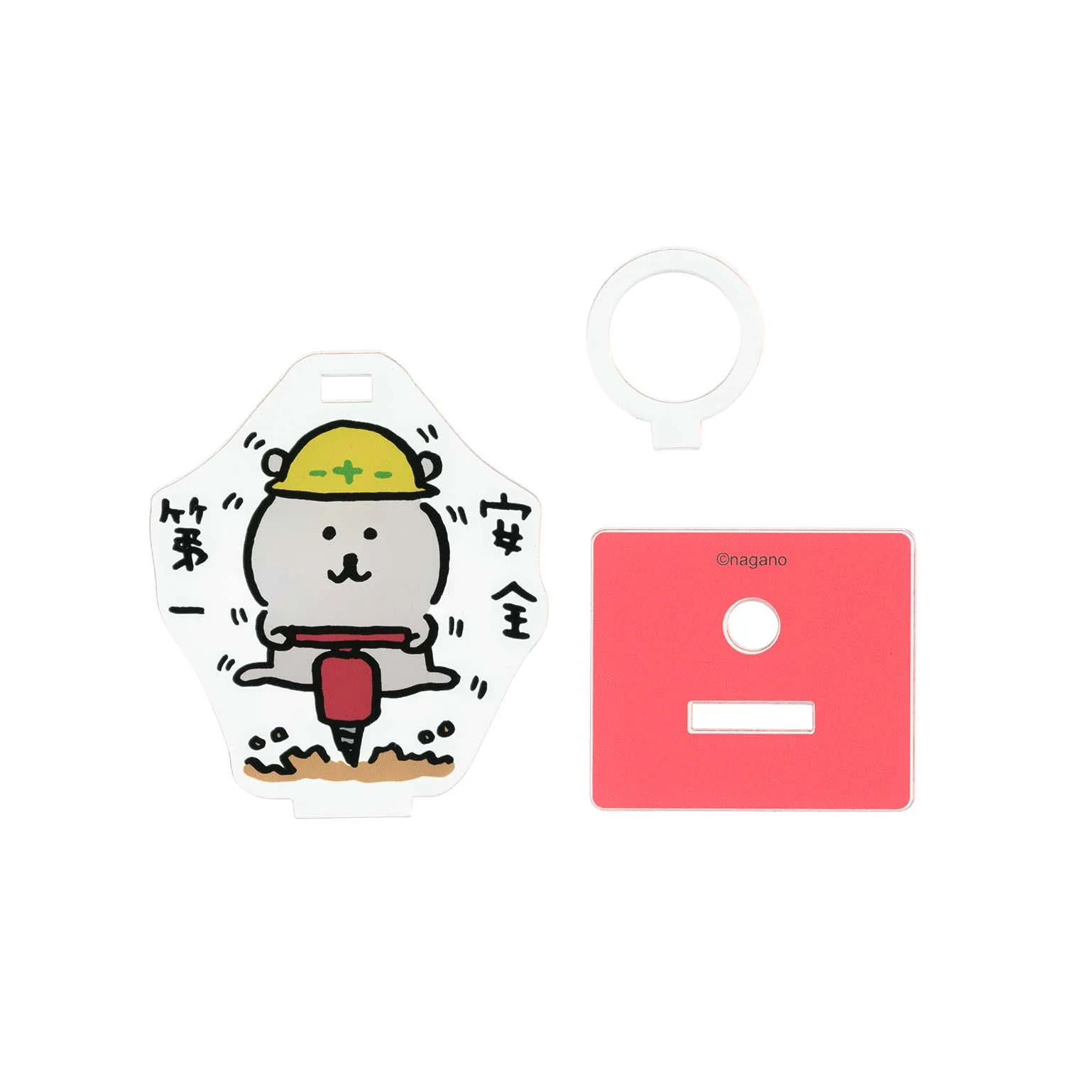 ナガノのくま&もぐらコロッケ トレーディングアクリルPENスタンド 全10種 - Image 26