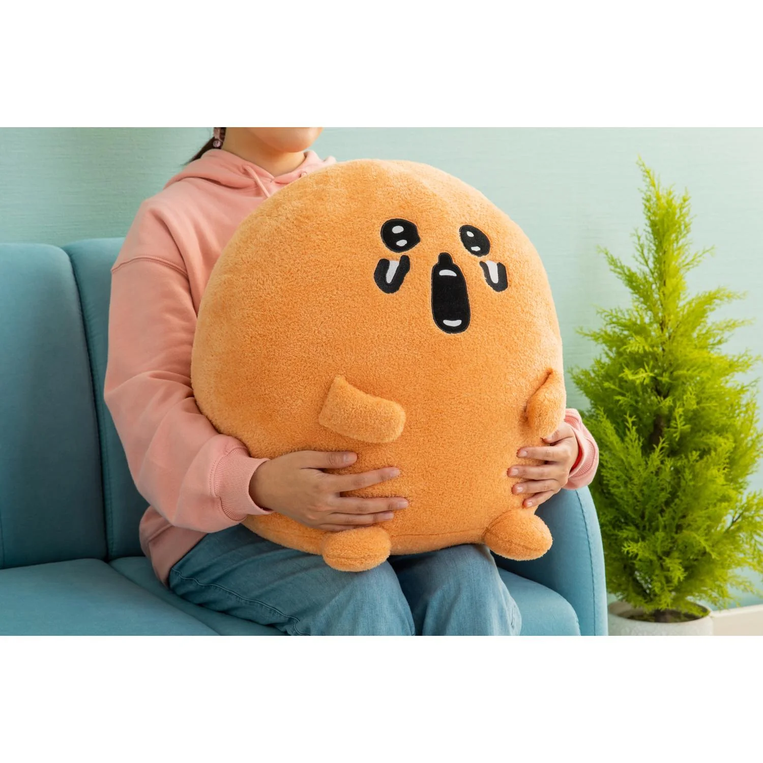 【予約】もぐらコロッケ 特大!サクッとぬいぐるみ(泣いてるおかお)【予約限定特典付き】【5月中旬発送】【他の商品と同時購入不可】【キャンペーン対象外】 - Image 4