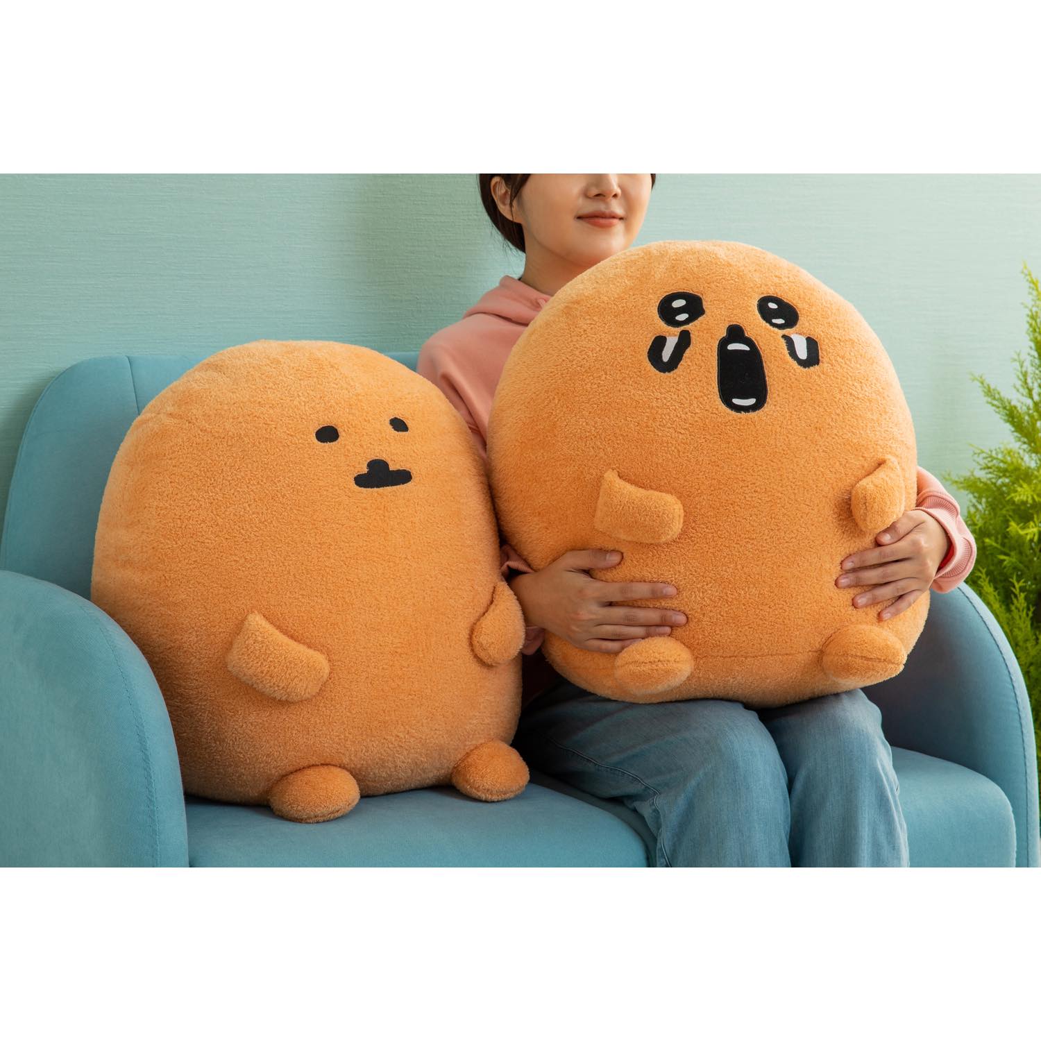 【予約】もぐらコロッケ 特大!サクッとぬいぐるみ 2体セット【予約限定特典付き】【5月中旬発送】【2倍送料】【他の商品と同時購入不可】【キャンペーン対象外】 - Image 3