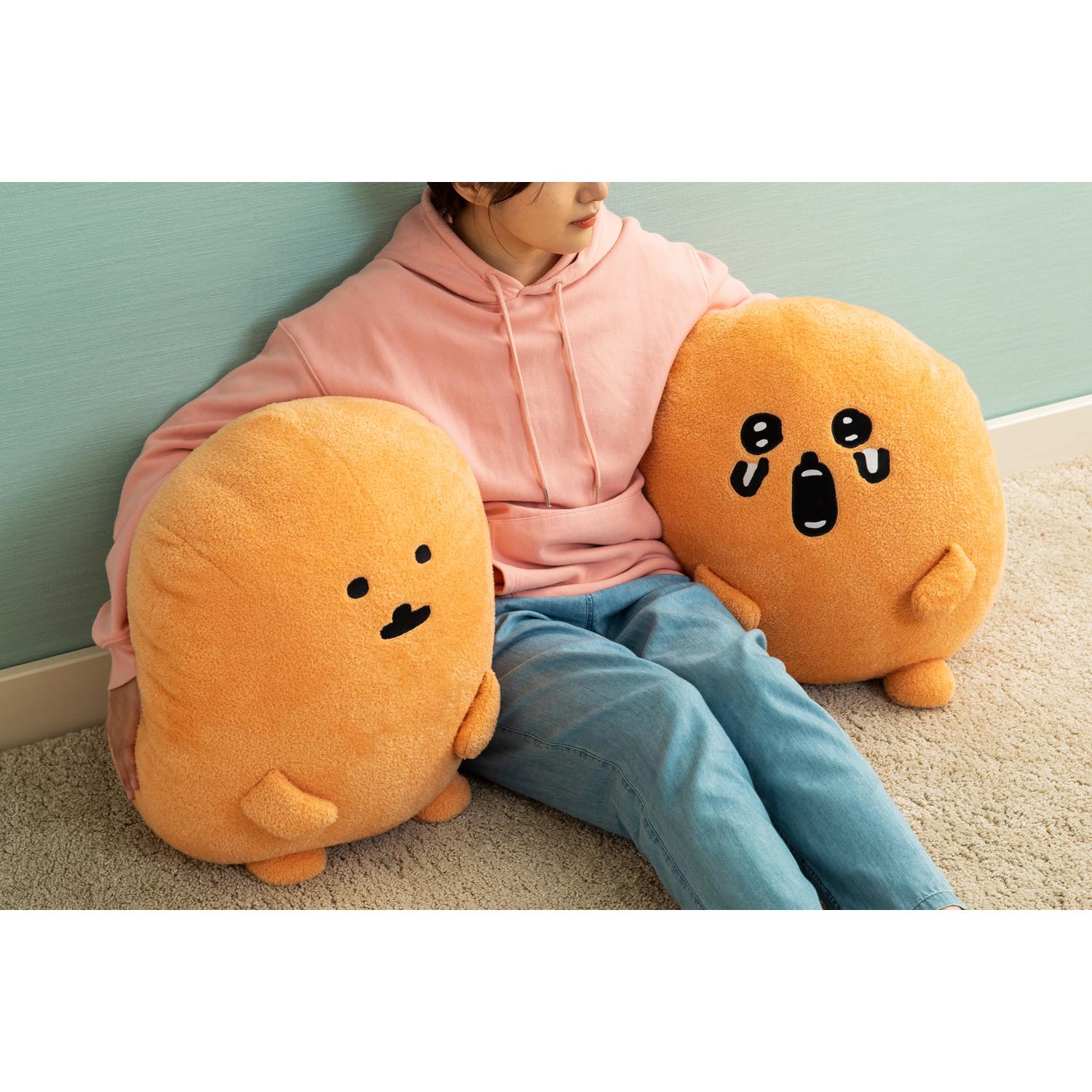 【予約】もぐらコロッケ 特大!サクッとぬいぐるみ 2体セット【予約限定特典付き】【5月中旬発送】【2倍送料】【他の商品と同時購入不可】【キャンペーン対象外】 - Image 5